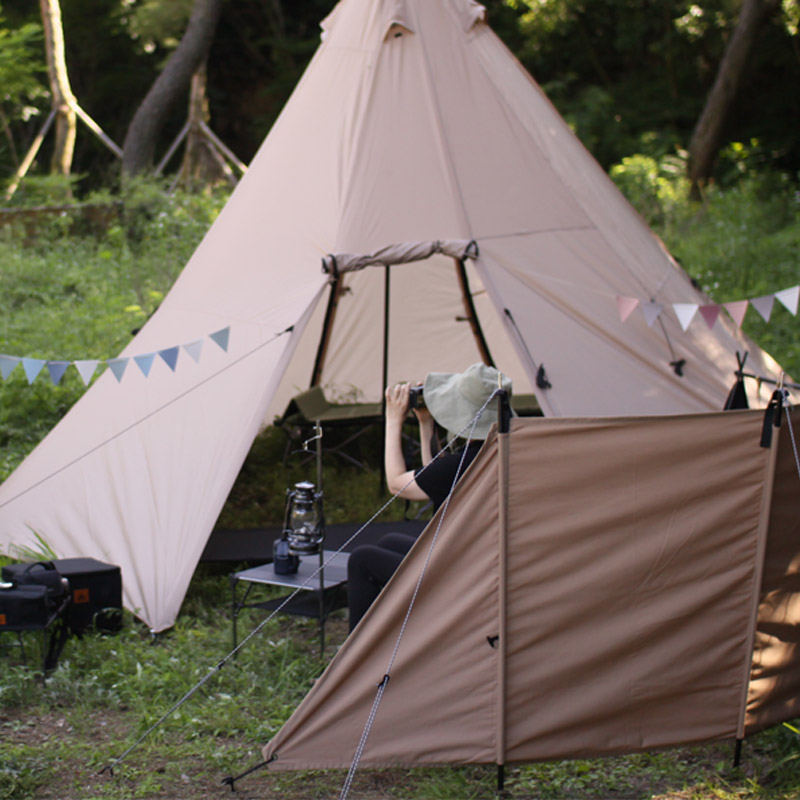 쿨맨 컴팩트 캠핑 윈드 스크린 (알루미늄 폴대 포함) 97,500원