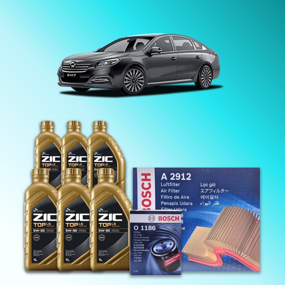SM7 노바 (L47) 3.5 가솔린 엔진오일세트 SK 지크 탑 LS 5W30 (ZIC TOP LS) 108,900원