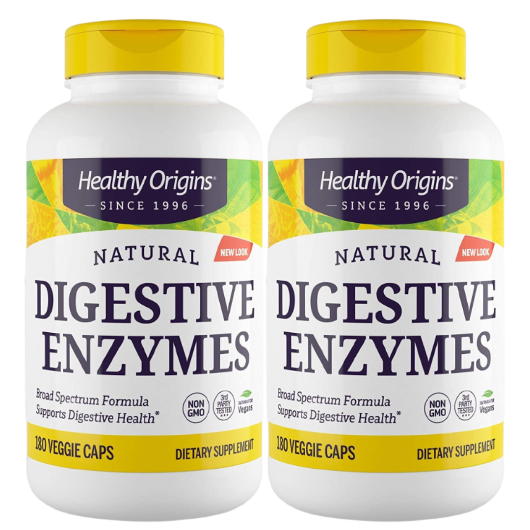 [Healthy Origins] 내추럴 다이제스티브 엔자임, 180 베지캡슐 2 SET 118,690원