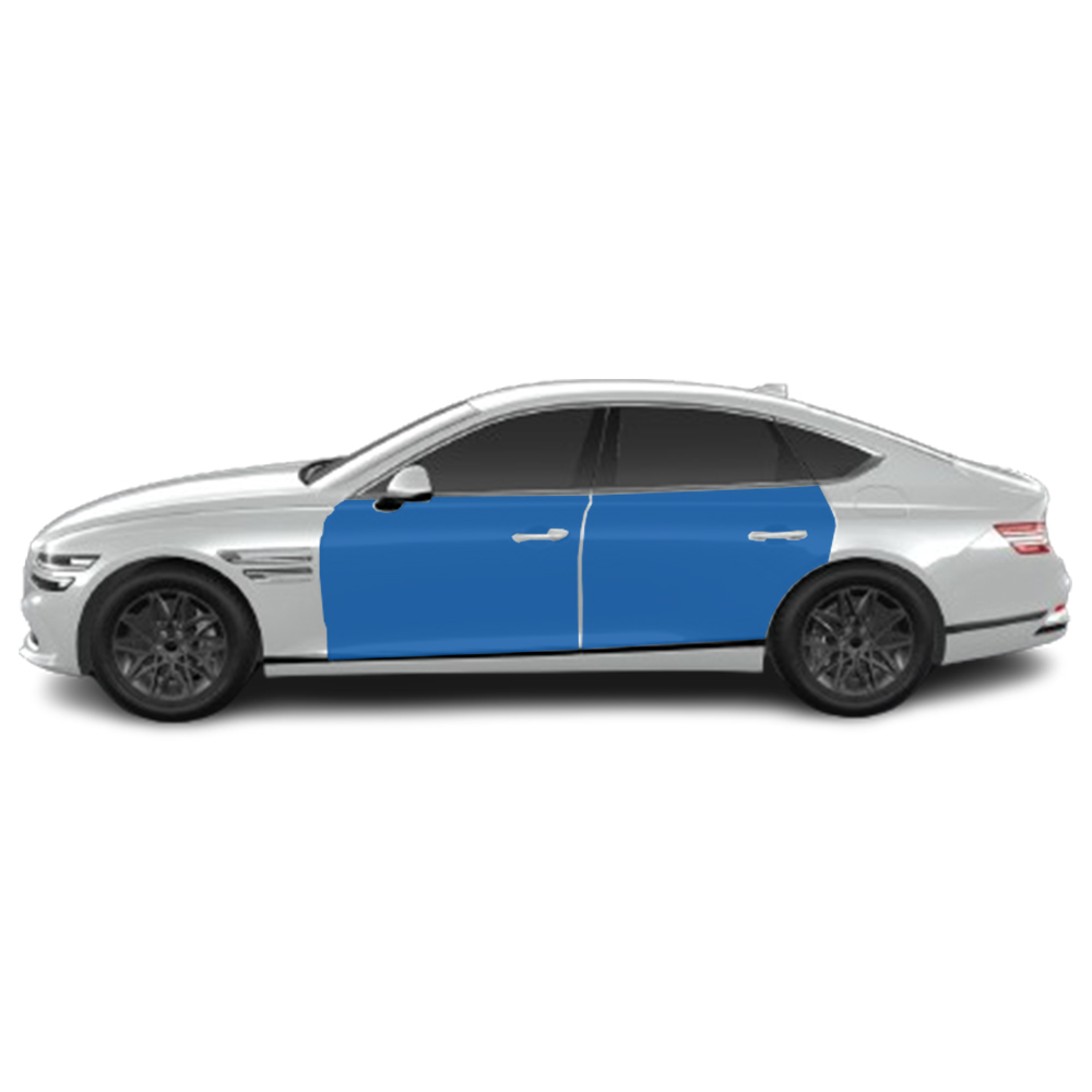 스킨엑스 G80 페이스리프트 도어풀커버 도어4개 풀세트 PPF 차량보호필름 358,000원