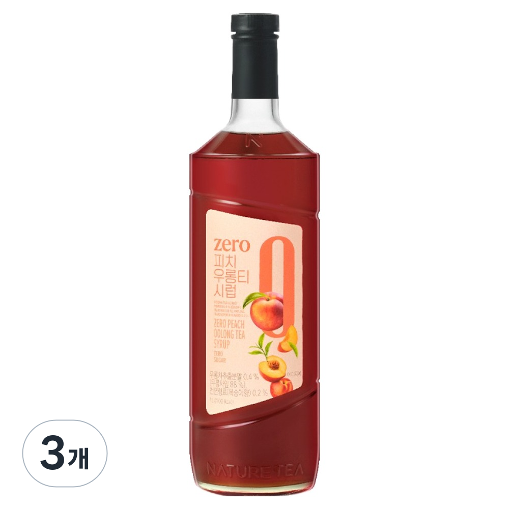 네이쳐티 ZERO 피치우롱티시럽 43,250원