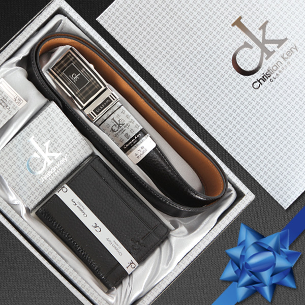 크리스찬케리 선물 세트 벨트 CK-9001+중지갑 CK-201 남자 지갑 정장벨트 79,000원