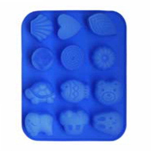 실리콘몰드 - 자연과 동물 12구, 단일상품 5,000원