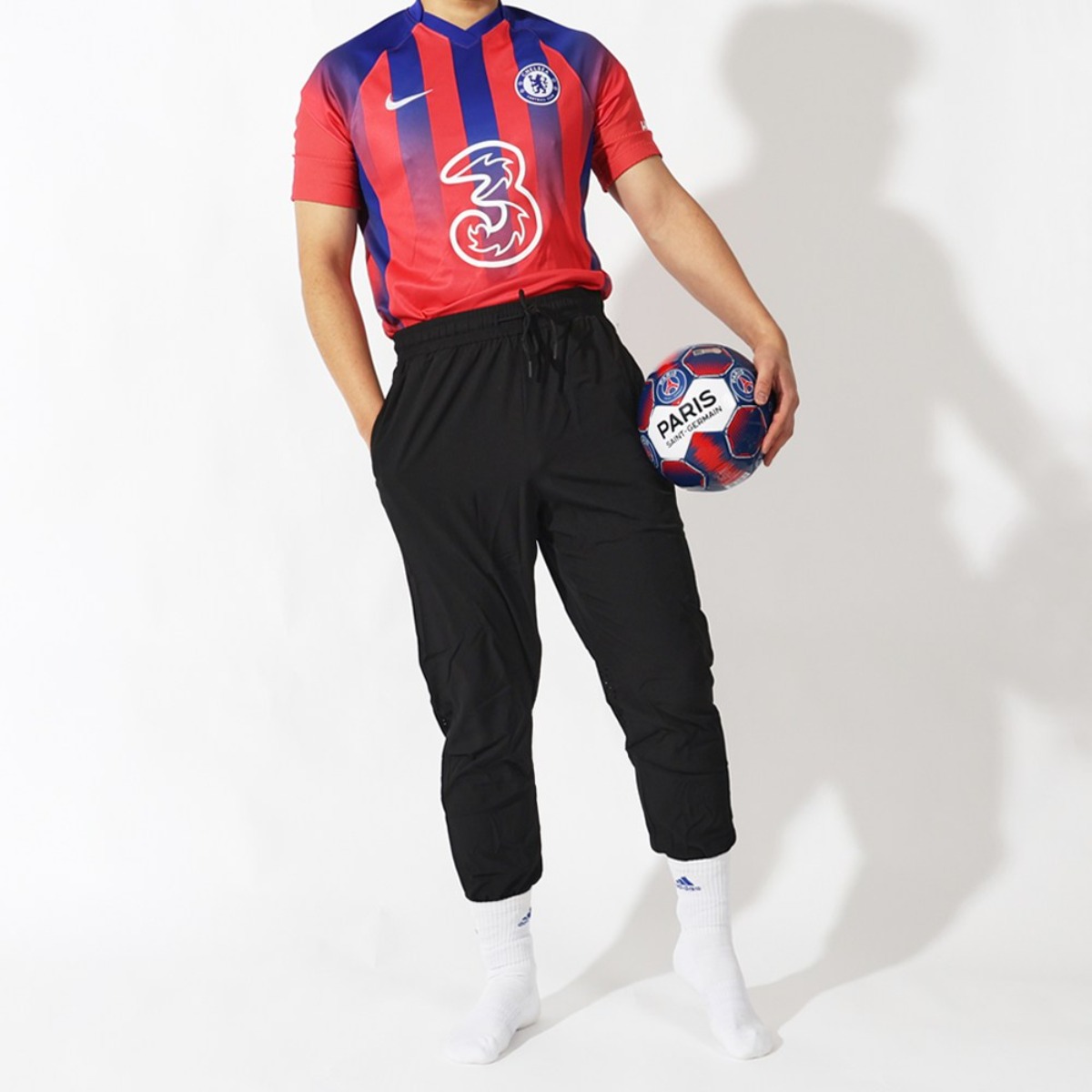 RURISE 남여공용 컴포트 기능성 9부 리플래팅 조거형 롱 팬츠 얇은 축구바지 풋살바지 운동바지 빅사이즈바지 (스포츠양말 지급) 18,500원