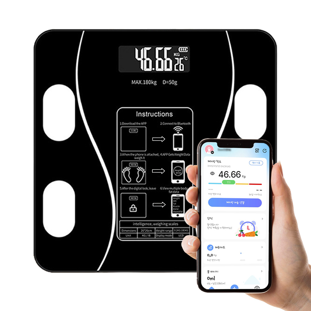 1+1 밸런스랩 스마트 체지방 체중계 62,800원