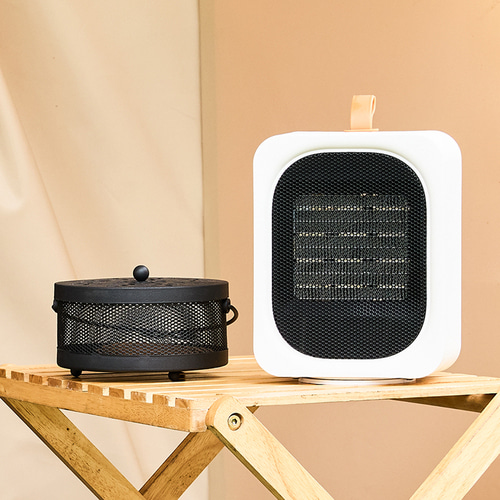 한일 가정용온풍기 전기히터 사무실용 캠핑용 PTC 미니 저소음 온풍기 HEF-1000UE, 화이트, HEF-1000UE 59,800원