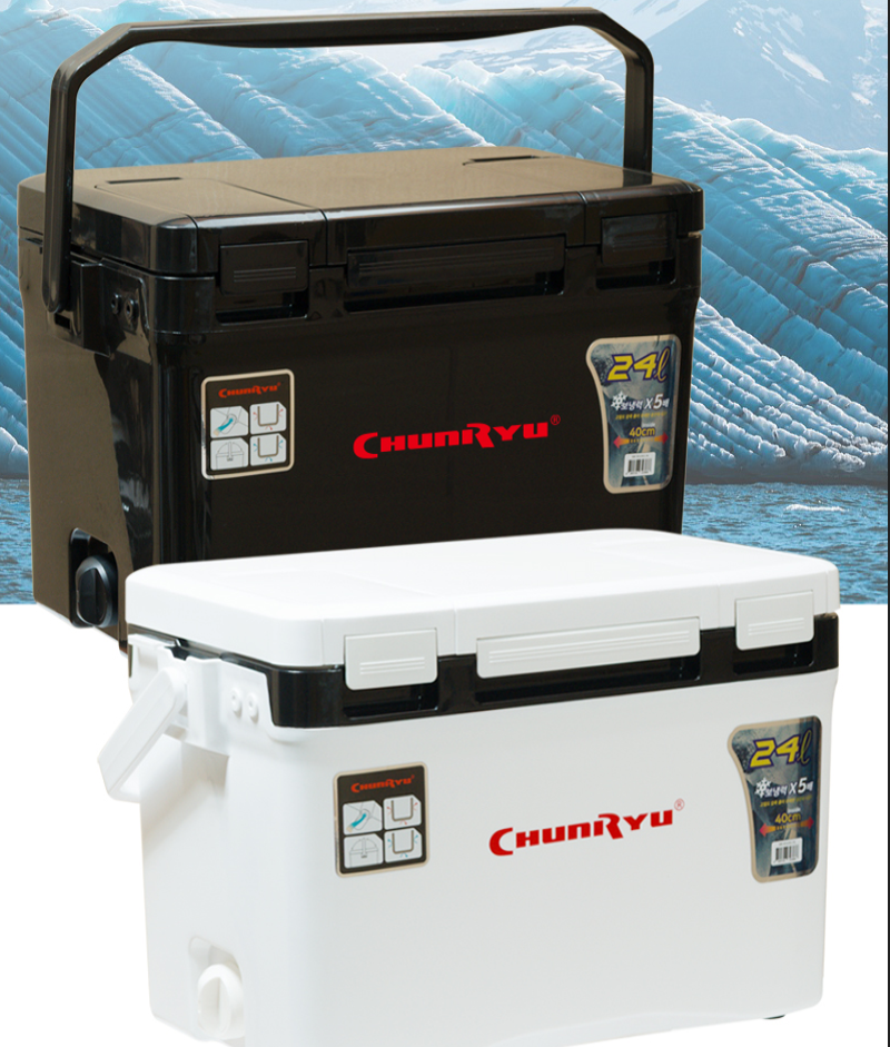 천류 아이스 쿨러 24리터 아이스박스 쿨백 낚시쿨러 블랙 99,000원