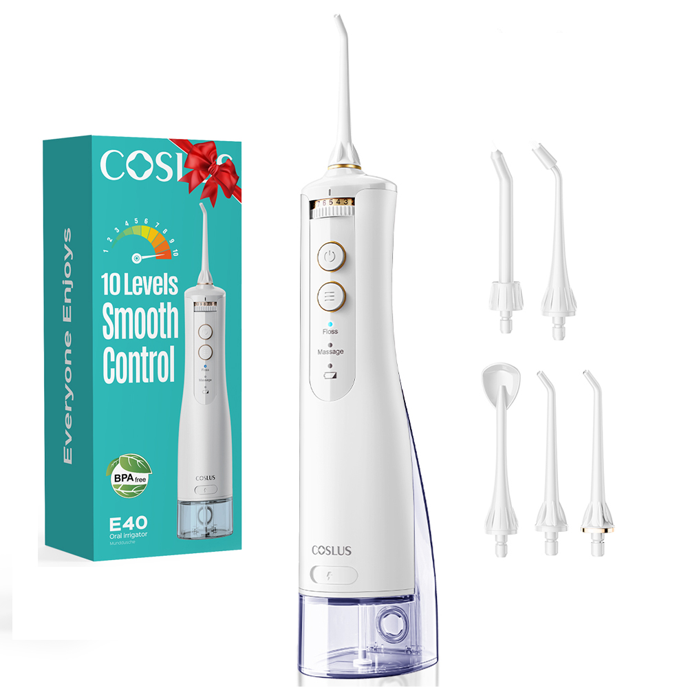 코슬루스 10 모드 무선 구강세정기 IPX7 급방수 + 5개노즐팁 29,990원