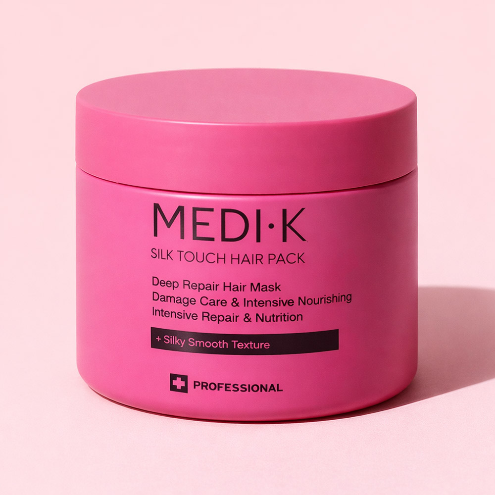 약국입점 메디케이 실크터치 헤어팩 대용량 300ml 극손상 복구 단백질 트리트먼트 탈색 탄머리 손상모 클리닉, 1개, 300ml 19,900원