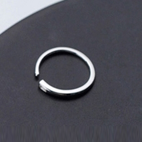 에르모사제이 R001 실버 925 레이어드 큐빅 오픈 링 샴페인 골드 은 반지 22,900원