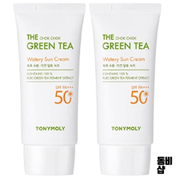 피부관리 토니모리 선크림 더 촉촉 그린티 수분 SPF50 안티에이징 주름개선 탄력강화 PA 50ml 2개 48,200원