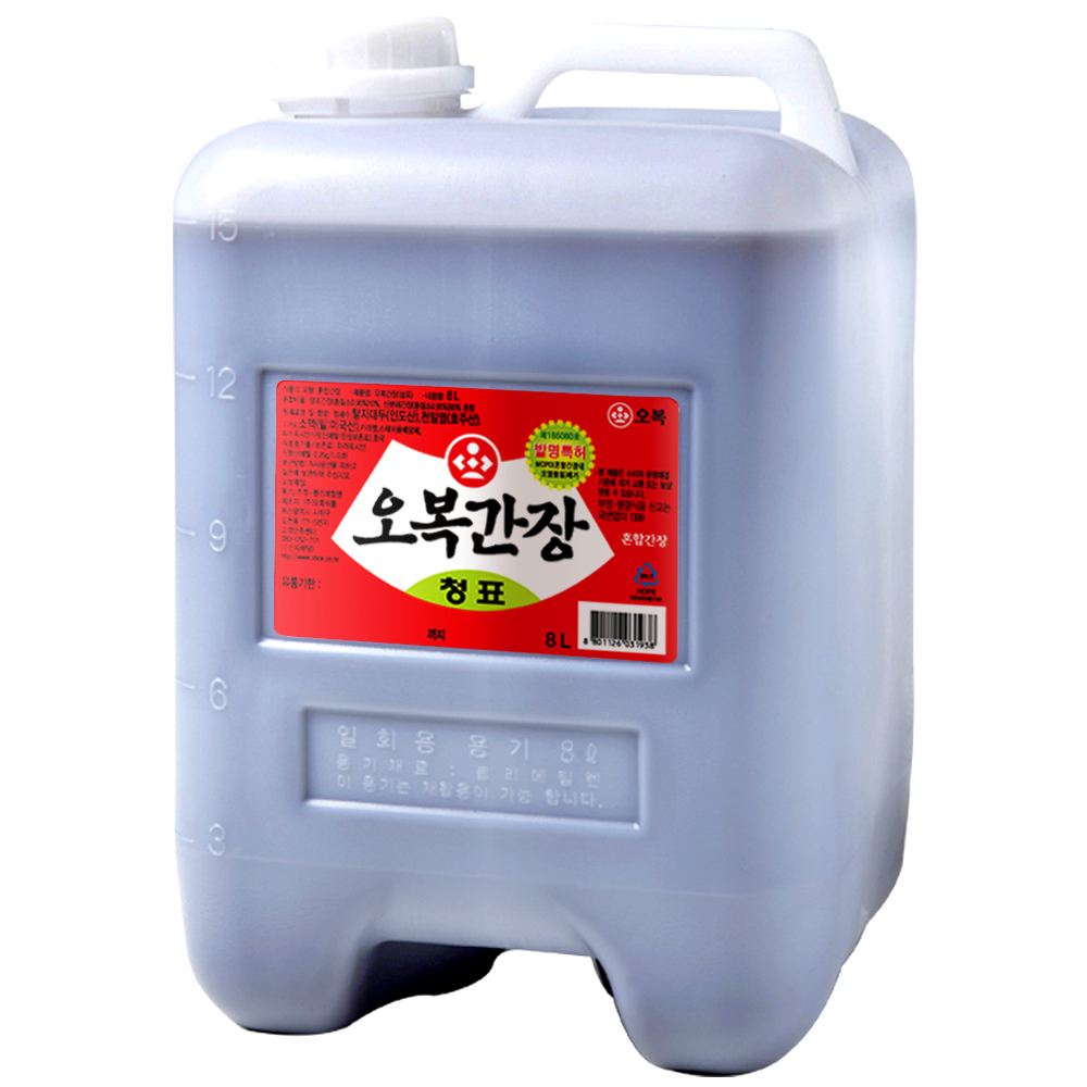 오복식품 오복식품간장 청표 25,280원