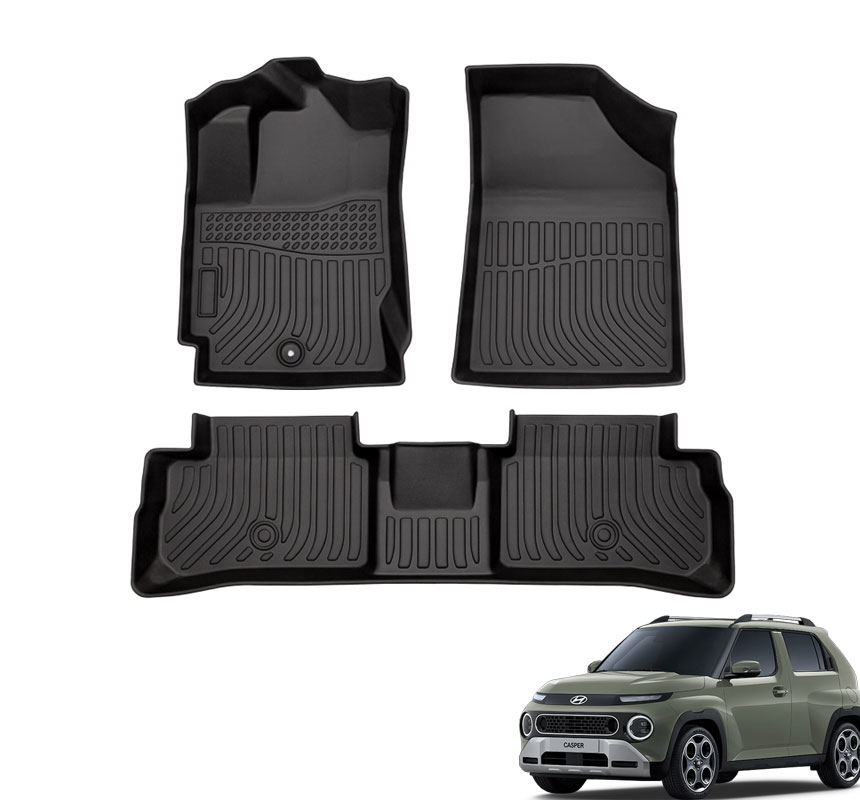 TPE카매트 캐스퍼 1열+2열+루프코일 3D매트, 콜레오스가솔린 4륜 129,000원