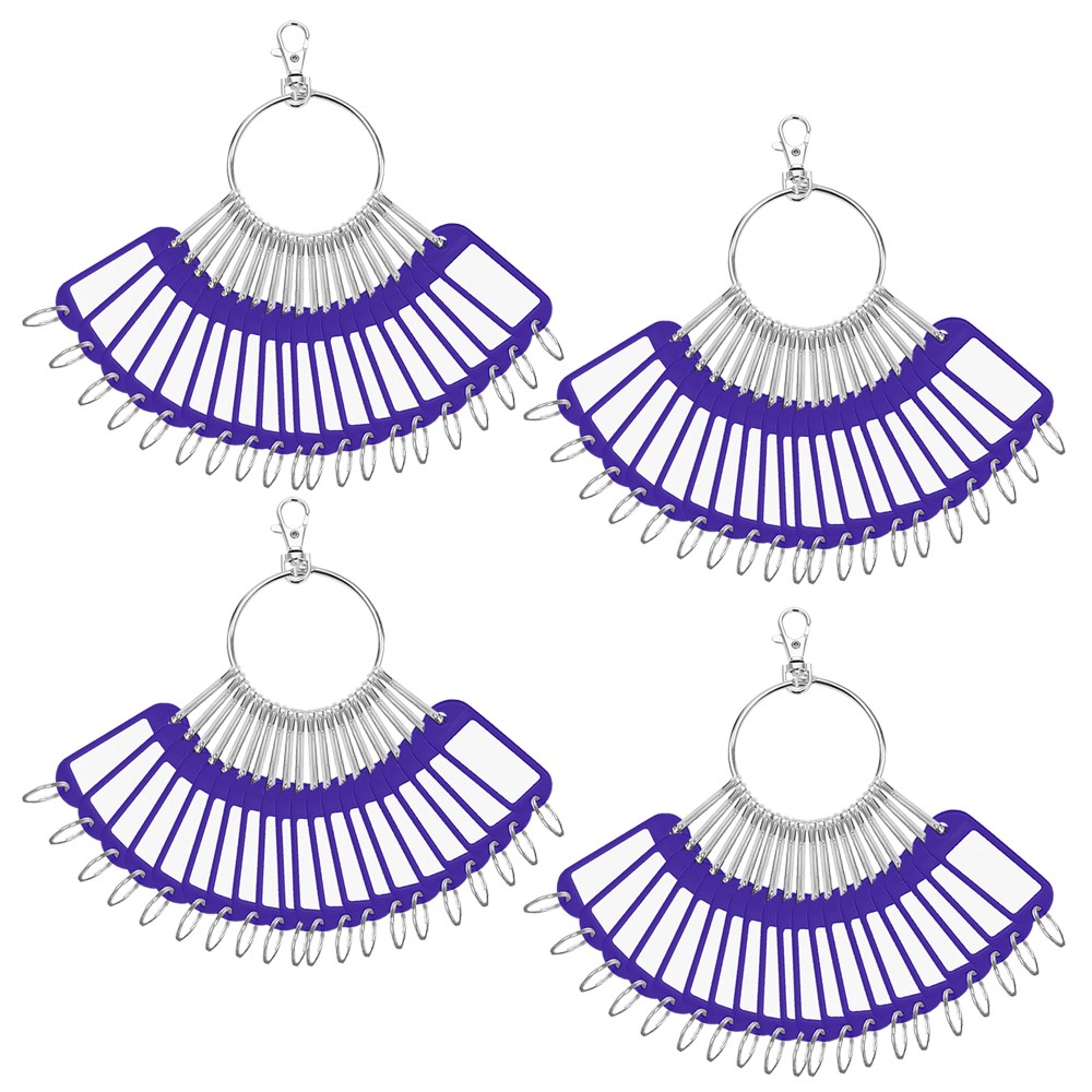 고리형 네임텍 2호 - 20구 열쇠고리 네임택 명찰 여행가방 이름표 29,500원