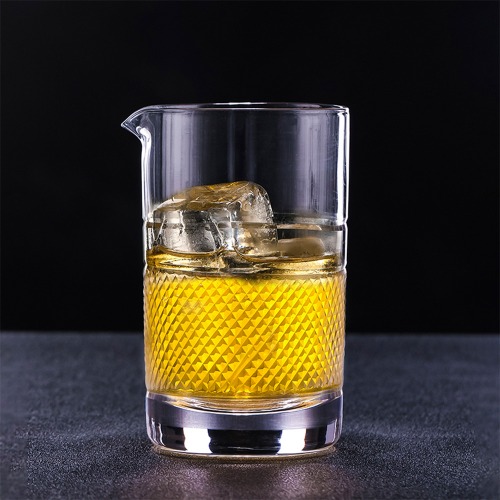크리스탈 다이아패턴 믹싱 글라스 600ml 믹싱컵 칵테일도구 바용품 칵테일용품, 1개 36,000원