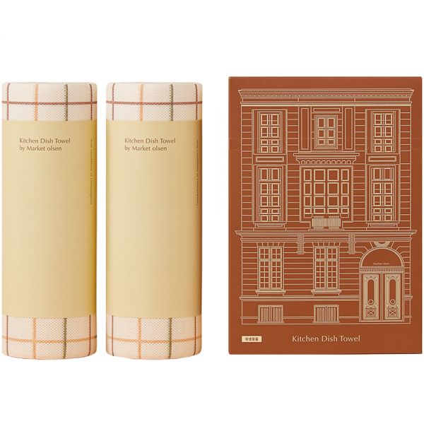 마켓올슨 빨아쓰는 행주 시그니처 브라운 2롤 x 1개 36,800원