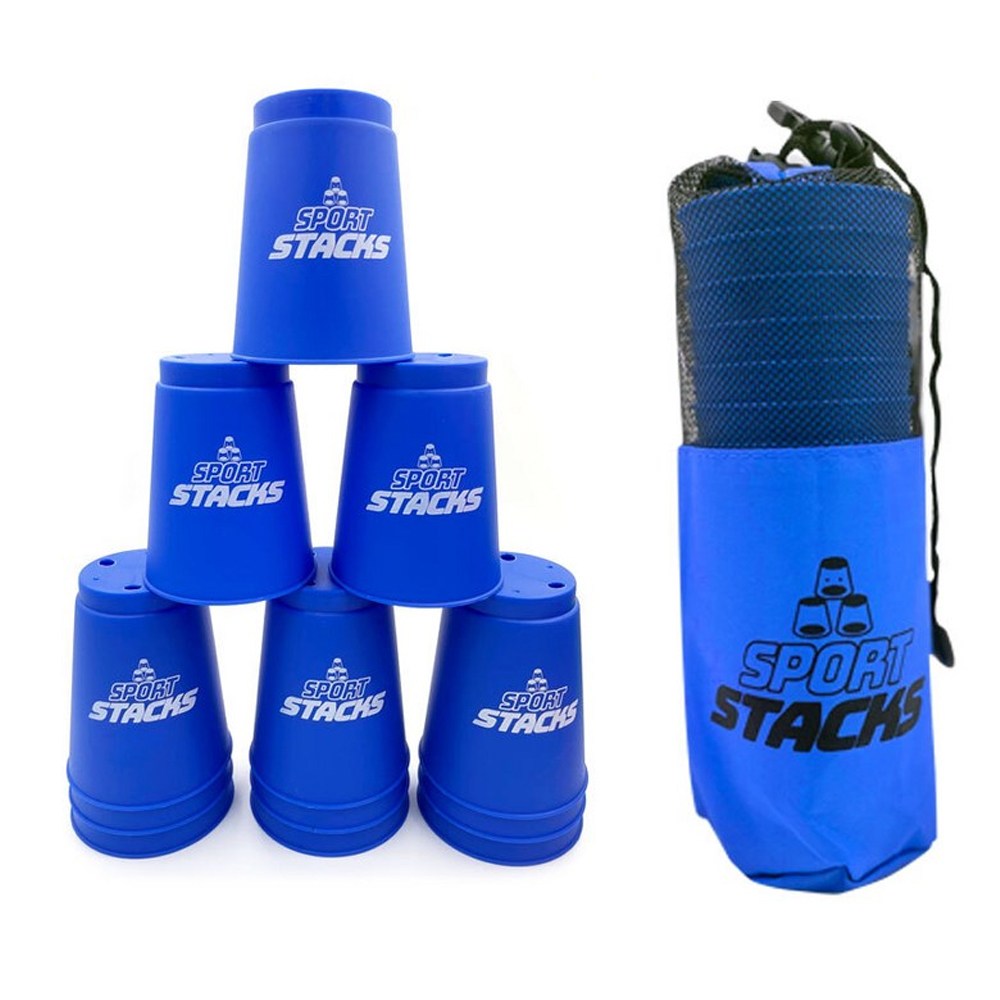 CJ 스포츠 스태킹 KC인증 스피드 스택 컵쌓기, 블루, 1개 10,300원