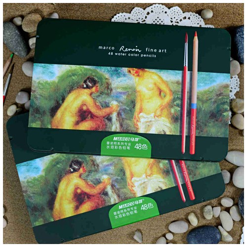 삼원 NCW72 르누와르 수채색연필 틴케이스 72색 73,100원