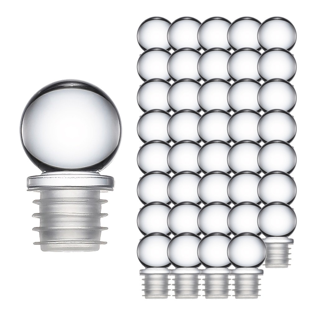 유리볼캡18~20mm 40개 디퓨저 용기 뚜껑 캡 마개 재료 DIY, 40개 16,500원