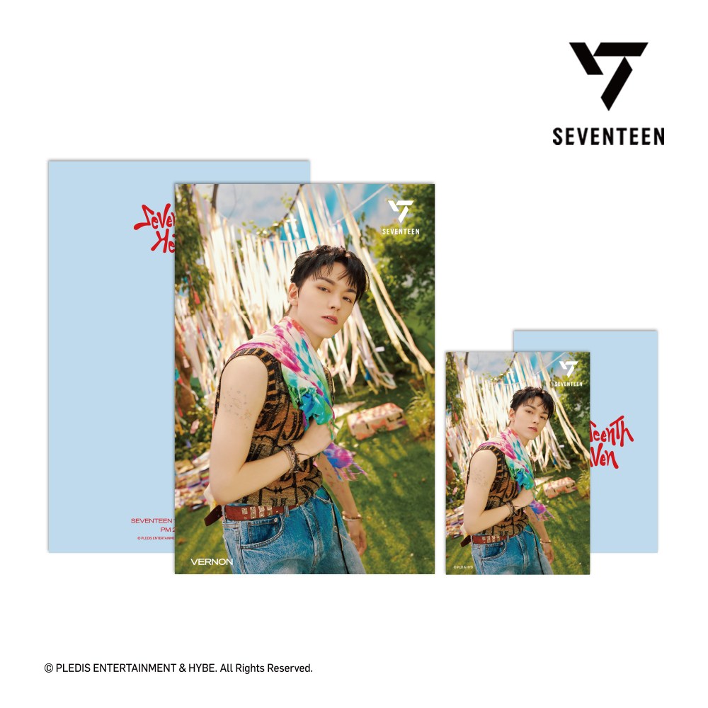 세븐틴 3D 렌티큘러 엽서 (SEVENTEENTH HEAVEN PM 2:14 Ver.), 현재가 19,900원