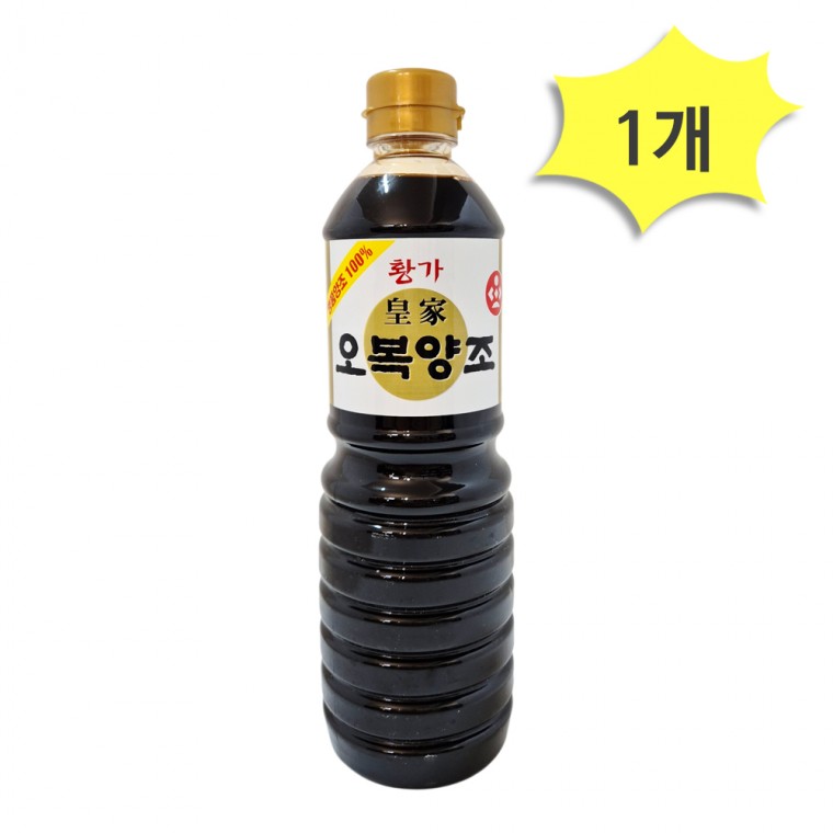 오복식품 황가 오복양조 간장 900ml x 1개, 1ml, 1개 14,060원