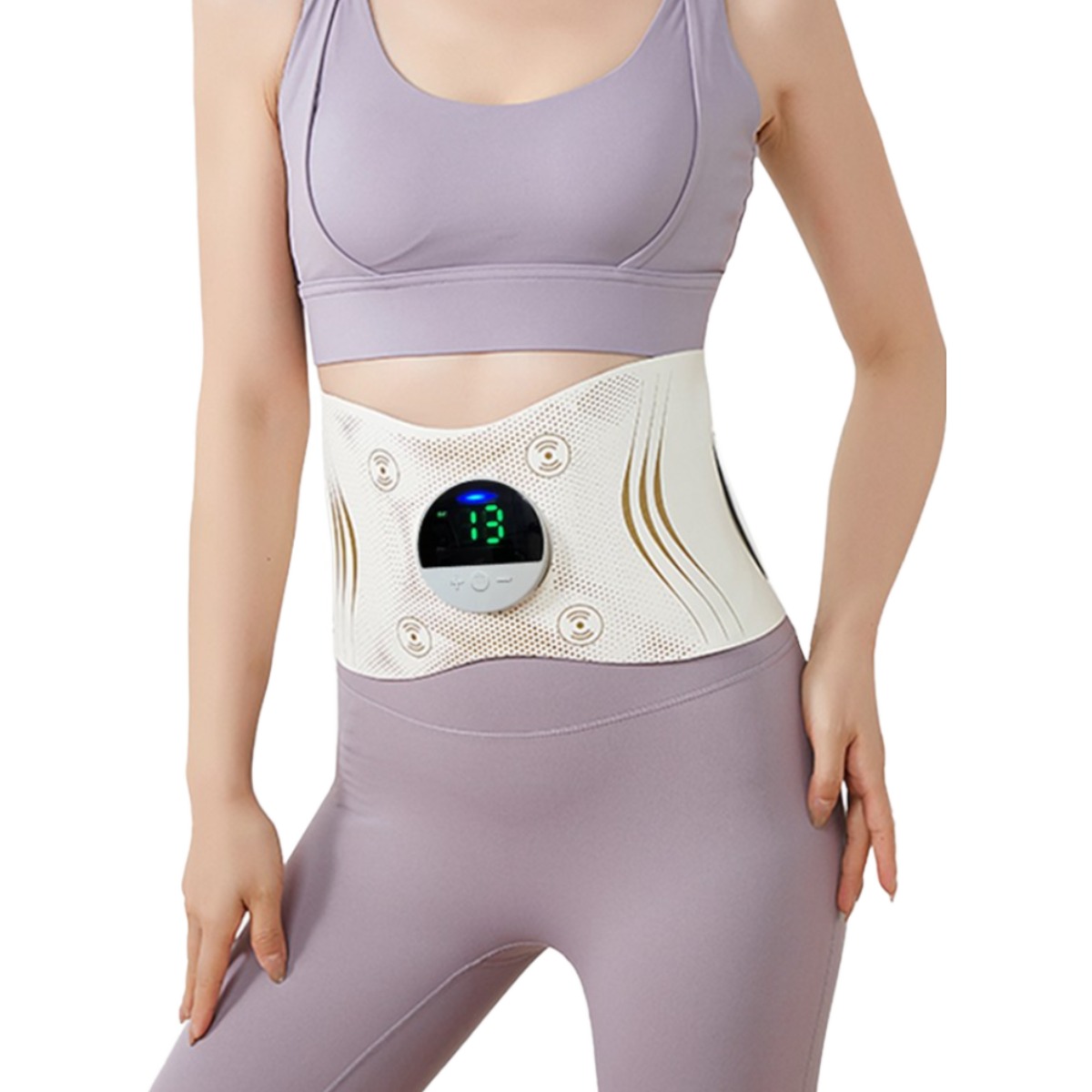 ERANSTAR EMS 슬림 복부 마사지벨트 허벅지/팔뚝/손목/허리 전신 뱃살 빼기 저주파 마사지기 +온열 찜질, EMS 슬림벨트 62,900원