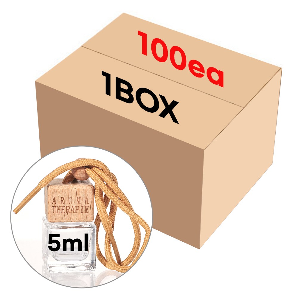 차량용 디퓨저 용기 우드사각 5ml 100개 1BOX 공병 방향제 베이스, 100개, 5ml 46,000원