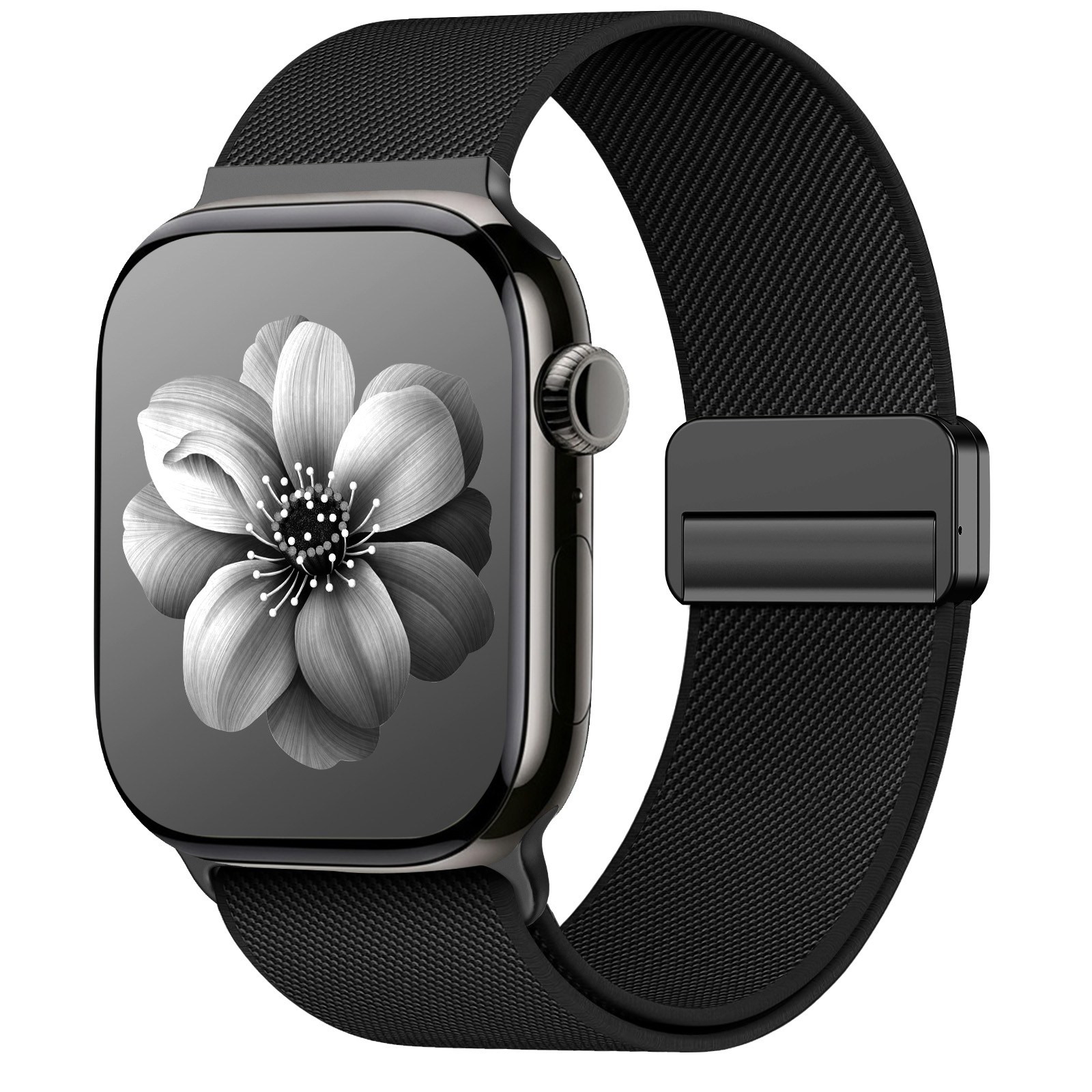 Fegwilde 애플워치 호환 스포츠 마그네틱 브레이드 루프 스트랩 49/46/45/44/42/41/40/38mm 11 10 9 8 3 울트라1/2/3 SE1/2/3 자석 밴드 9,900원