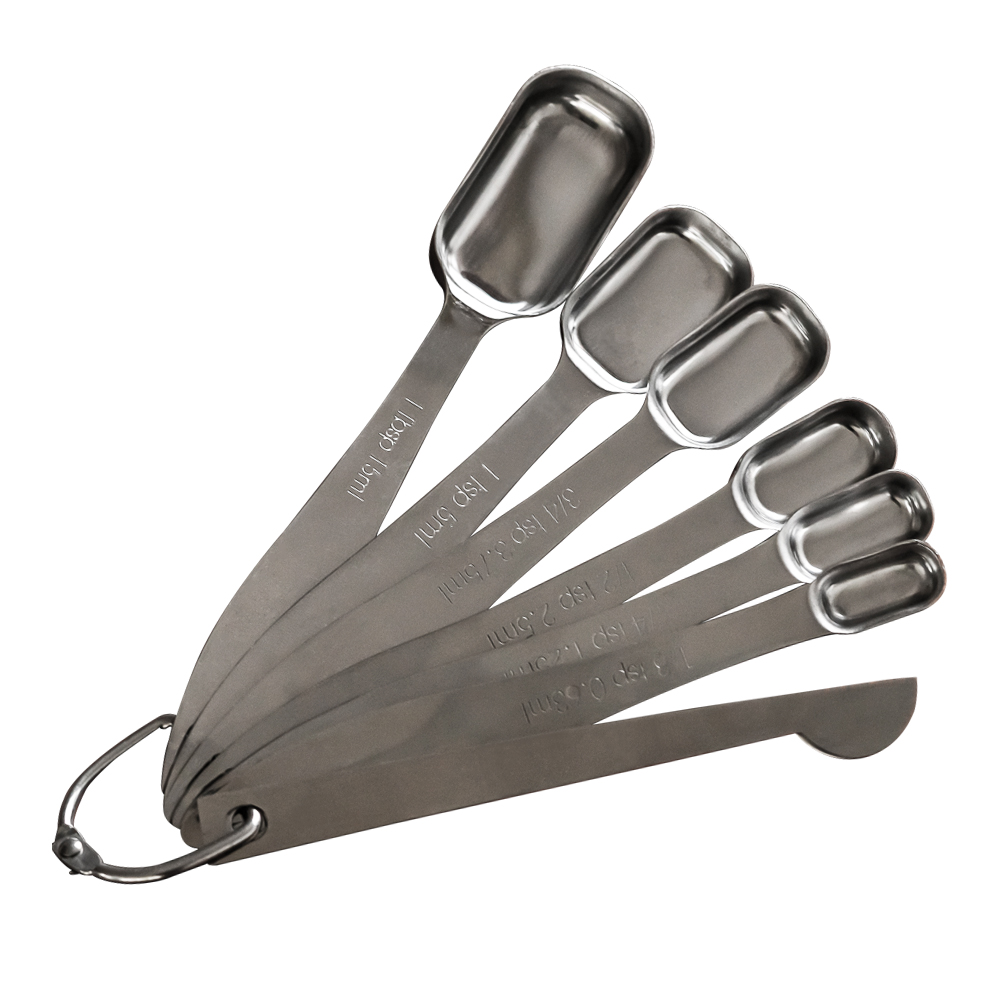 칼딘 스테인리스 레벨러 오블롱 계량스푼 7종 세트, 1세트 12,500원