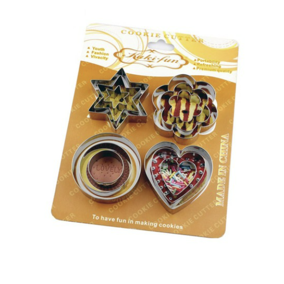 이홈베이킹 스텐 쿠키 커터 12종 세트 62,560원