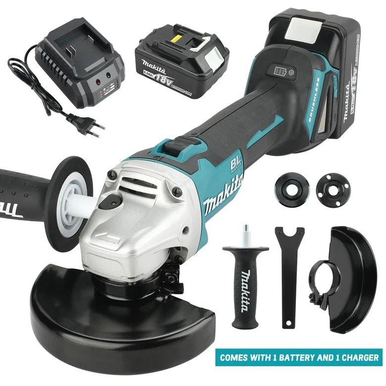 Makita 18V 새로운 DGA504 무선 그라인더 125mm 휠 6.0Ah Li-4-1/2 / 5 컷오프/앵글 그라인더 금속 연삭 85,100원