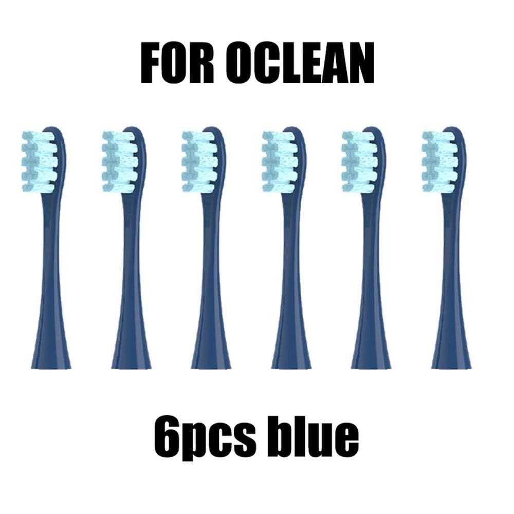 저스트인 오클린 플로우/X/ X 프로/F1/원/에어 2 음파 전동 칫솔 블루 그린 소프트 모 노즐 교체용 브러시 헤드 12,900원