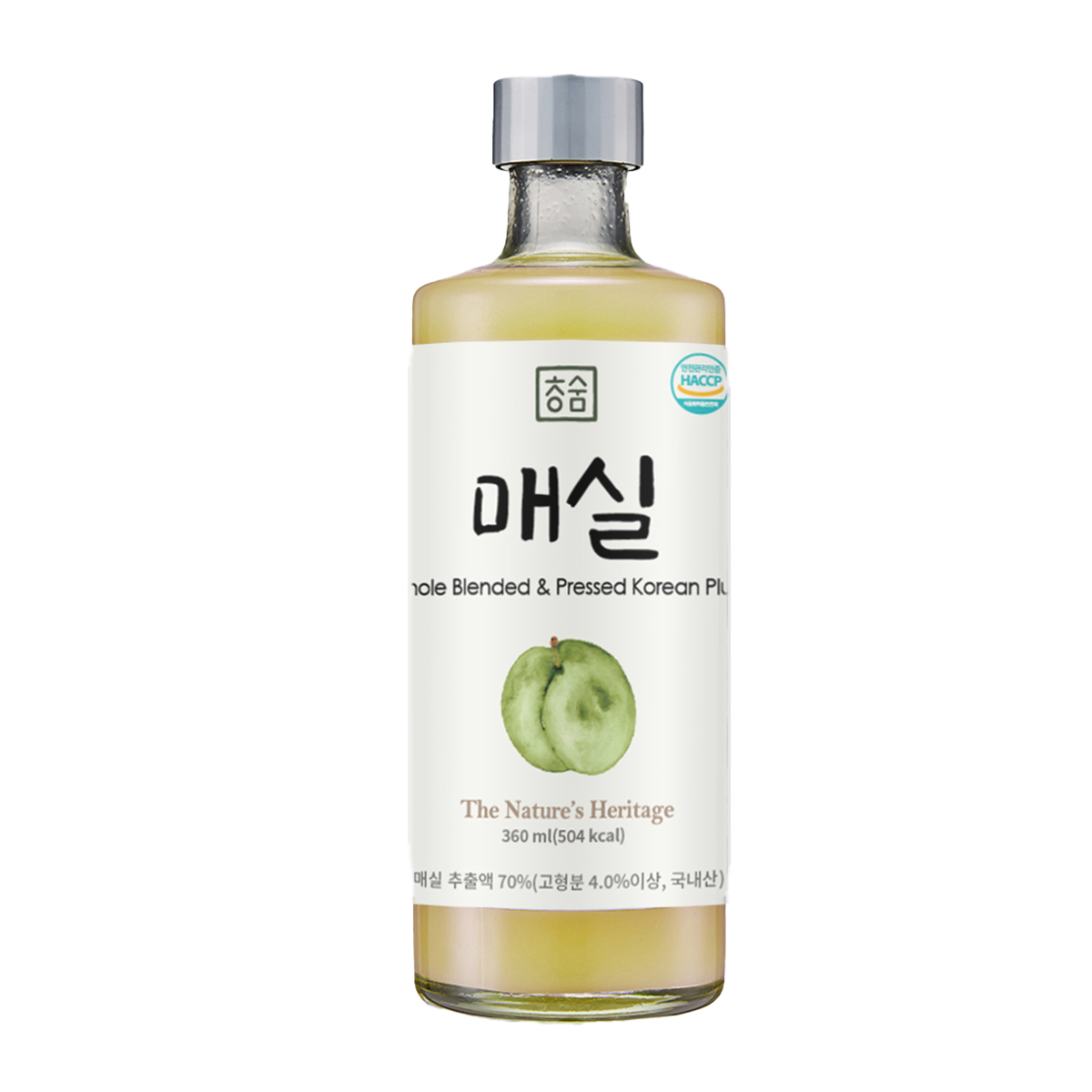 청숨 통째로 갈아만든 매실, 360ml, 1개 15,590원