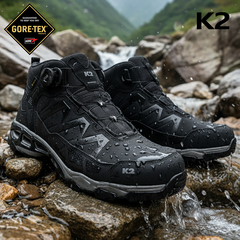 [백화점] K2 트레킹화 고어텍스 소가죽 (브루스컴퍼니양말증정) 176,000원