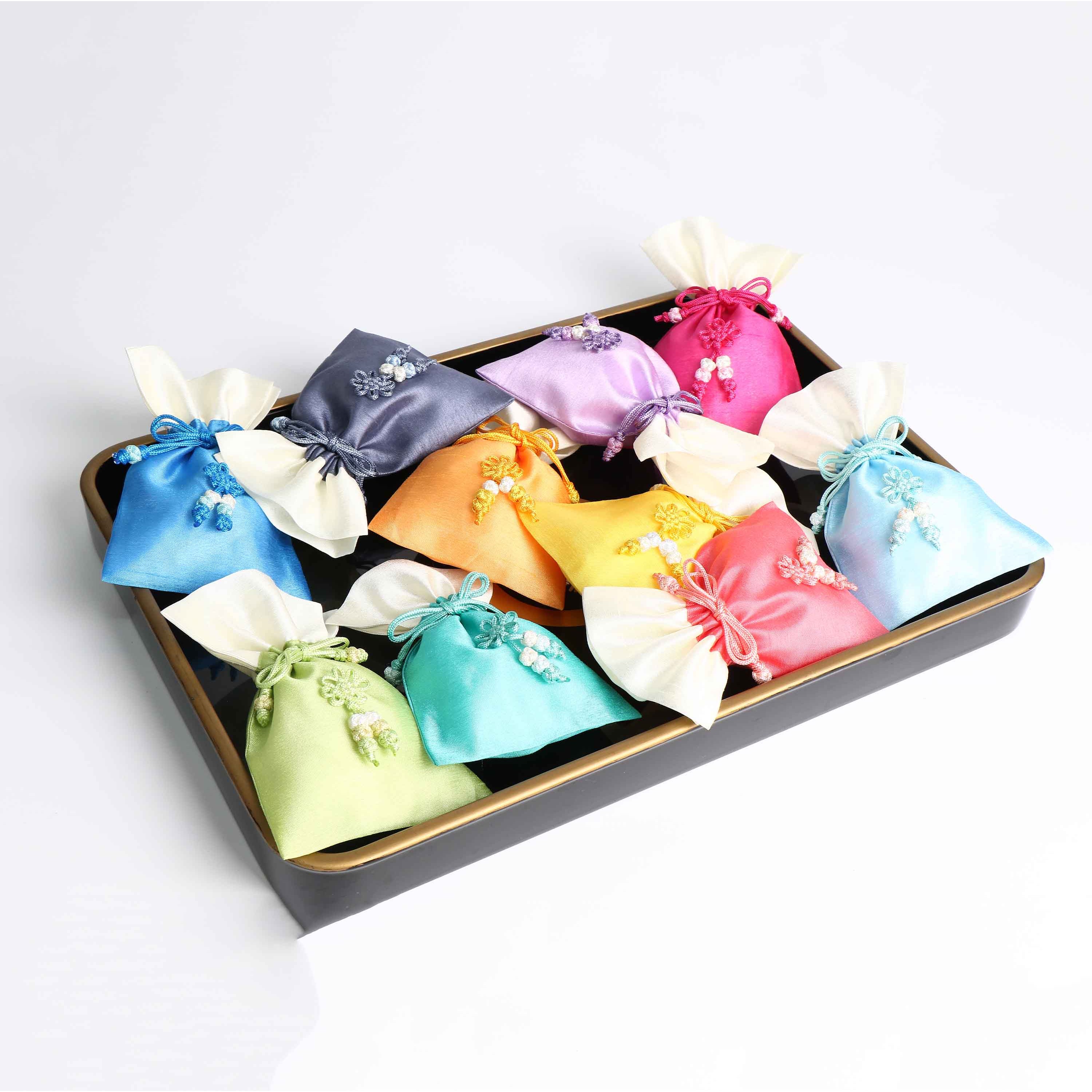 전통 복주머니 83(소) 선물포장주머니, 10개, 혼합색상 6,500원