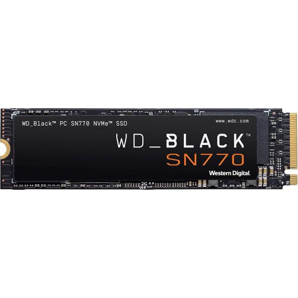 WDBLACK 2TB SN770 NVMe 내부 게이밍 SSD 솔리드 스테이트 드라이브 Gen4 PCIe M2 2280 최대 5150 MBs WDS200T3X0E [이전 세대 196,000원