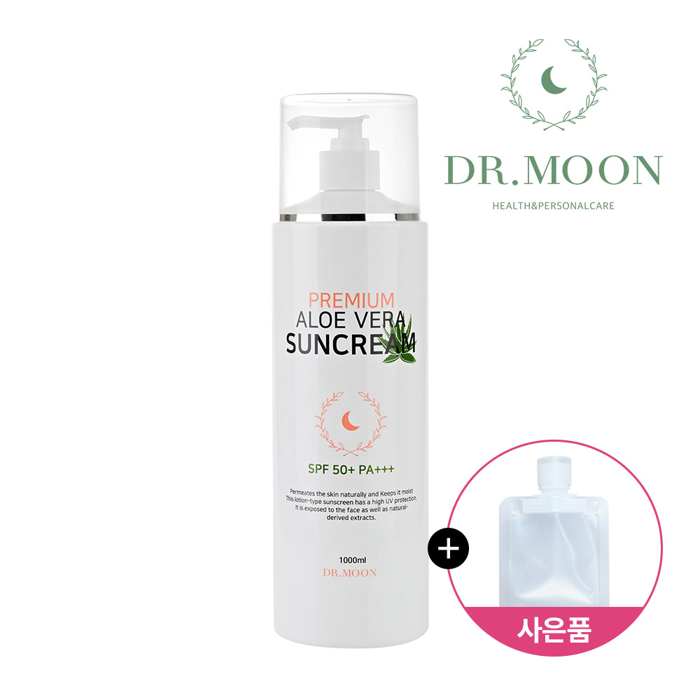 닥터문 프리미엄 대용량 알로에 베라 선크림 SPF50+ PA+++ 37,600원