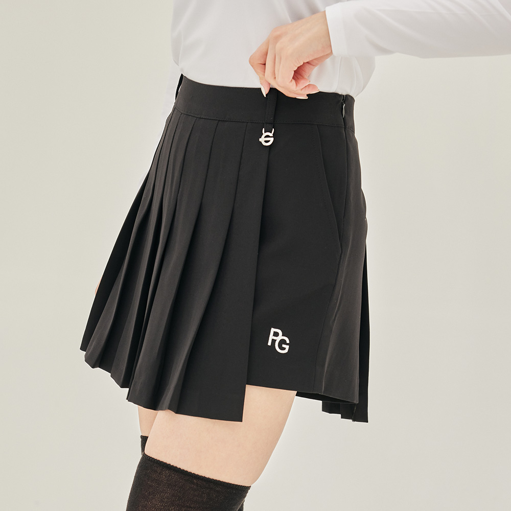 제이투제이 여성골프웨어 백밴딩 플리츠 랩반바지 78,120원