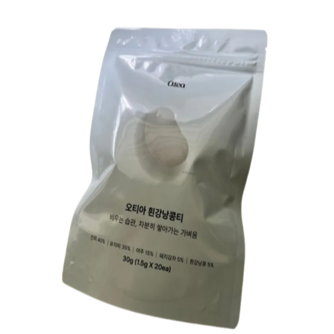 오티아 흰강낭콩티 롱티백 카페인zero 비타민c1포증정 26,900원
