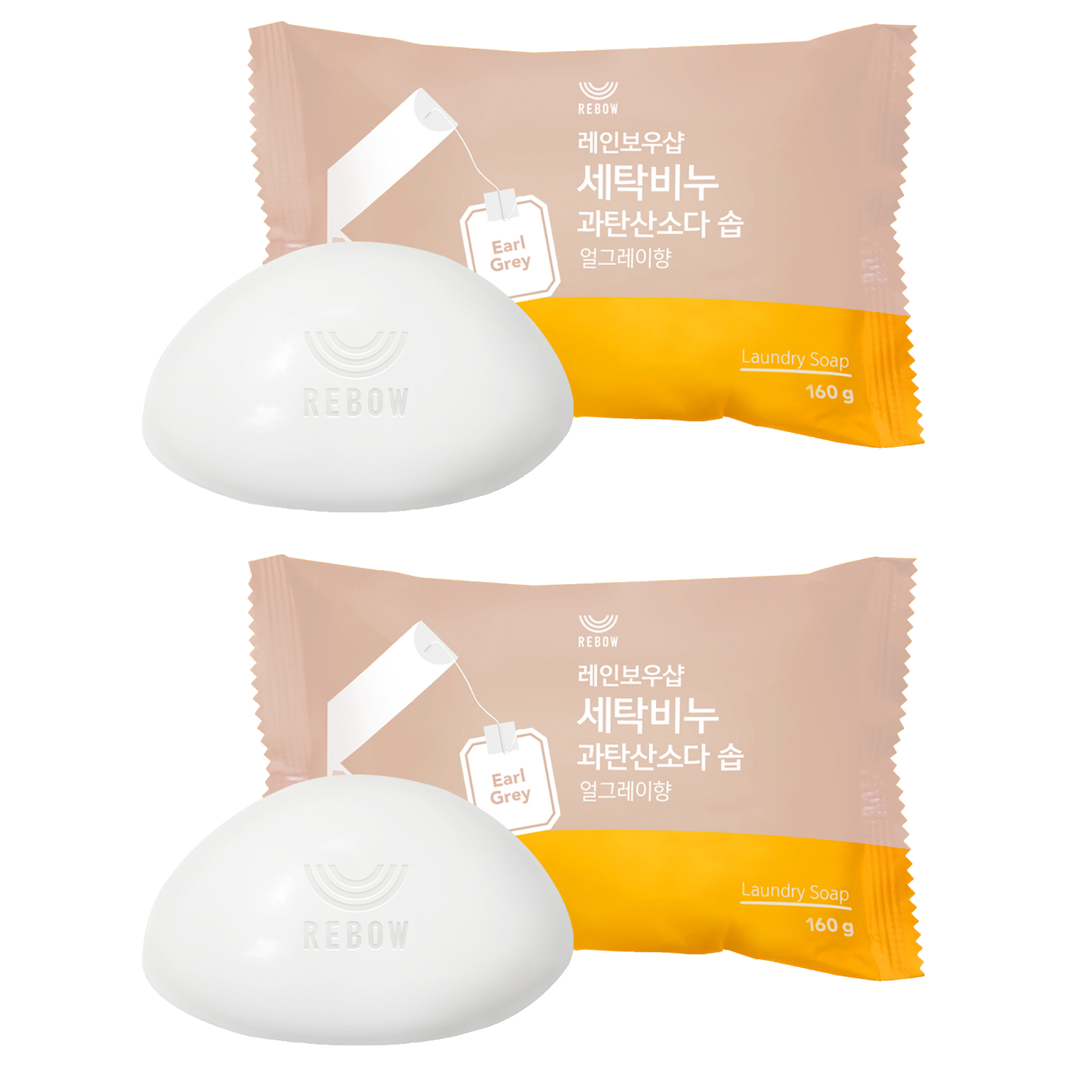 레인보우샵 과탄산소다 솝 얼그레이향 세탁비누 5,050원