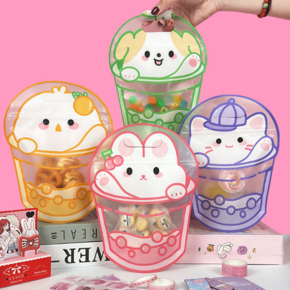 하이엔드테크 단체간식 꾸러미 과자 어린이집 생일 답례품 포장 봉투 파우치  구디백 57,560원