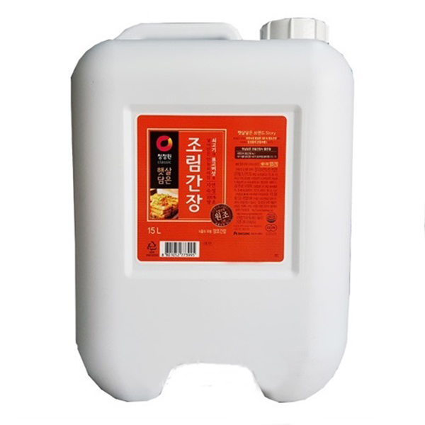 청정원 우리집 맛내기비법 계란밥 업소용 간장 햇살담은 조림간장 각종 조림 볶음 요리 1.7L, 현재가 54,000원