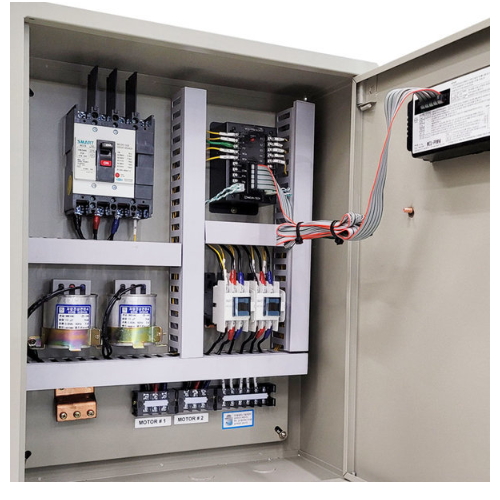 배수펌프제어반 단상 220V 1HP 385,000원