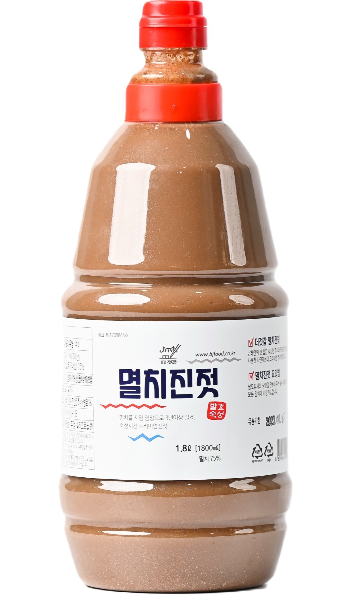 (주)더젓갈 멸치진젓, 1개, 1.8L 40,300원