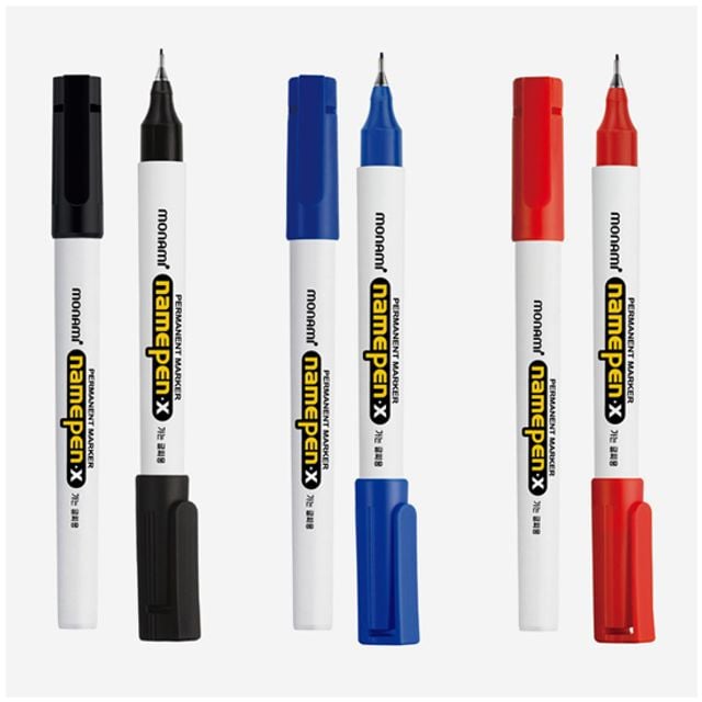 모나미 네임펜 X 가는글씨용 12자루 1타 (3색 택1) 마카 매직 필기도구 필기류 유성매직 보드마카 마커 rds+5800uz 14,870원