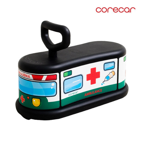 [코레카] 붕붕카 앰뷸런스 병원 돌아기 걸음마 유아 어린이 무소음 자동차 장난감, 앰뷸런스, 1개 72,000원