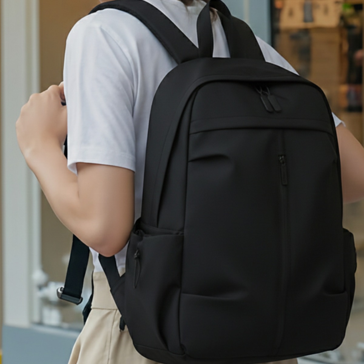 노트북 백팩 15.6인치 대용량 방수 백팩 | 남녀공용 학생 직장인 여행용 16,000원