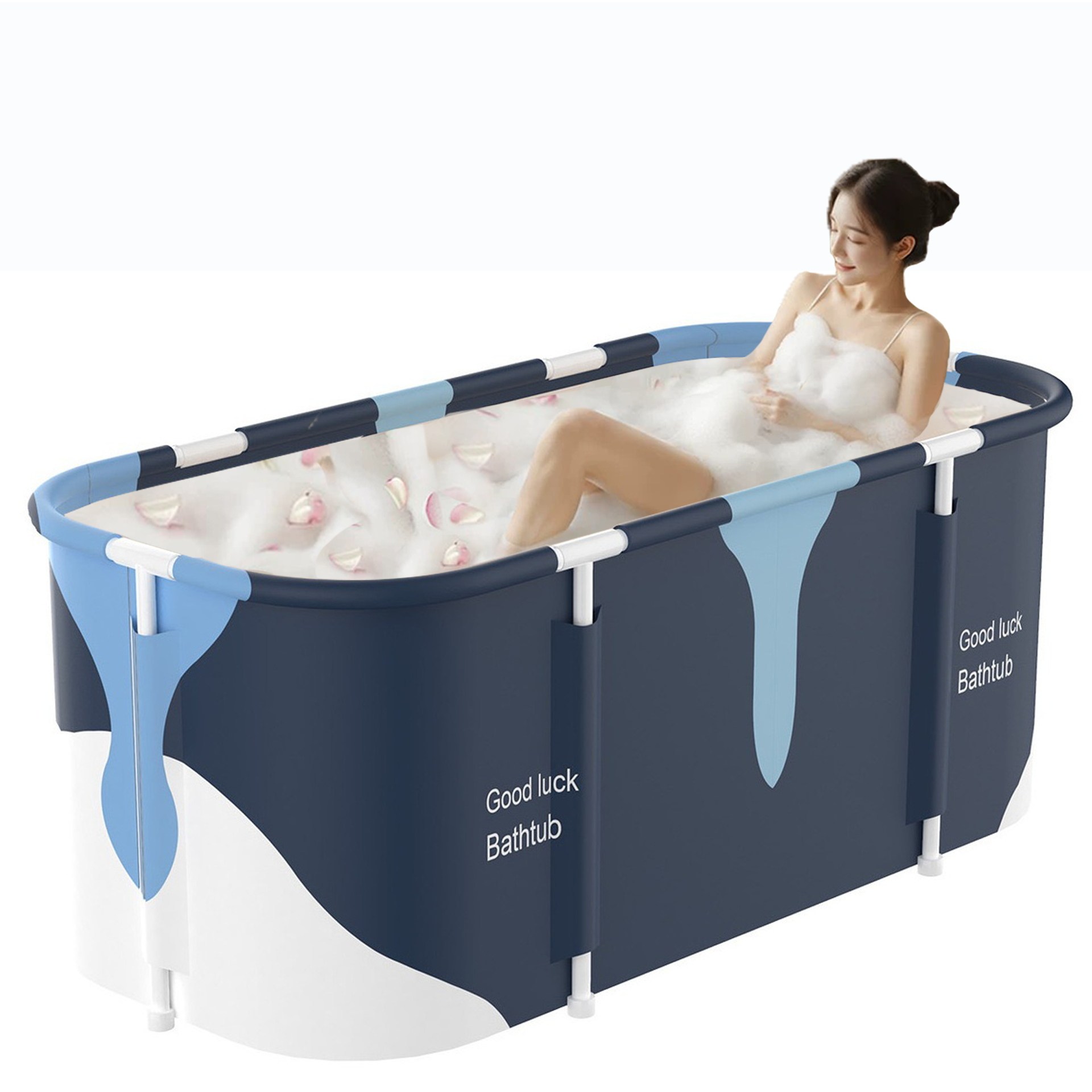 FANOBO 욕조 접이식욕조 이동식욕조 반신욕, 밀크, 1개 27,900원