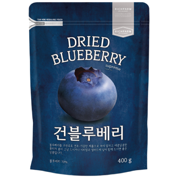 리치팜너트 건블루베리 400g, 400g, 10개 154,980원