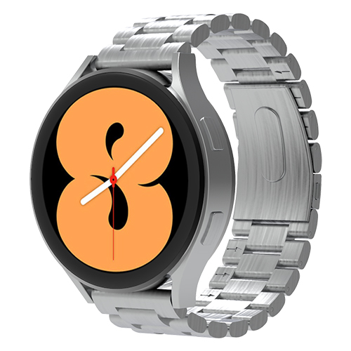 로랜텍 갤럭시워치 호환 프리미엄 풀메탈 스트랩 20mm, 실버, 1개 8,900원